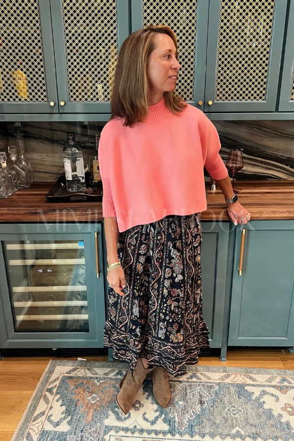 Morgan Midi Skirt, Bois Print by Cleobella