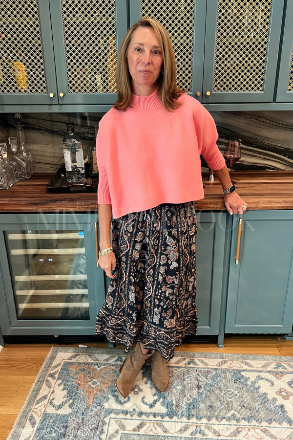 Morgan Midi Skirt, Bois Print by Cleobella