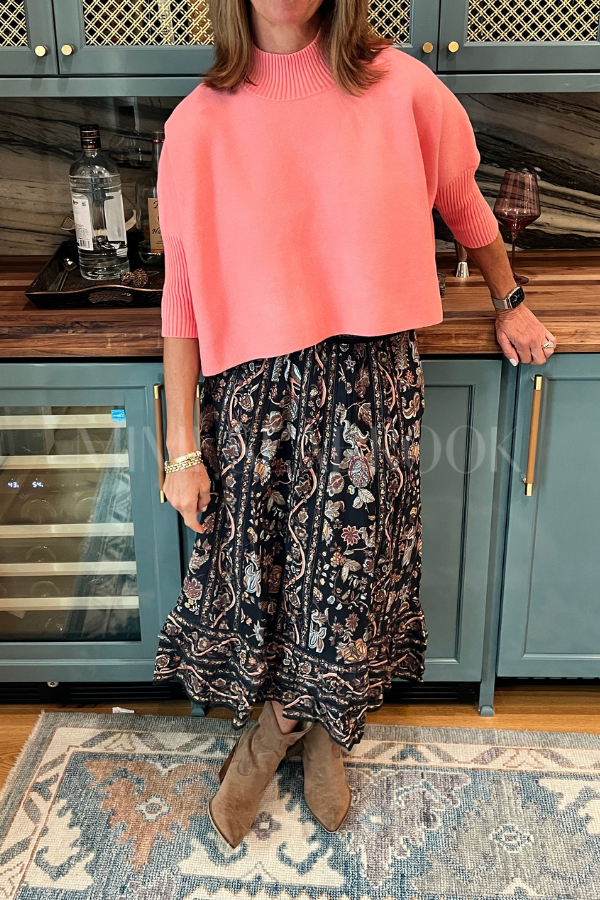 Morgan Midi Skirt, Bois Print by Cleobella