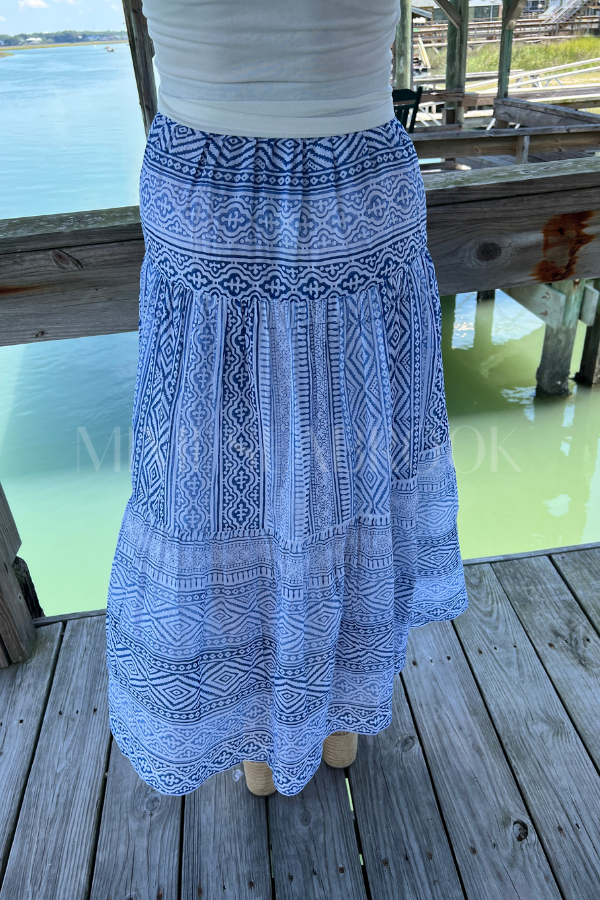 Murphy skirt, blue