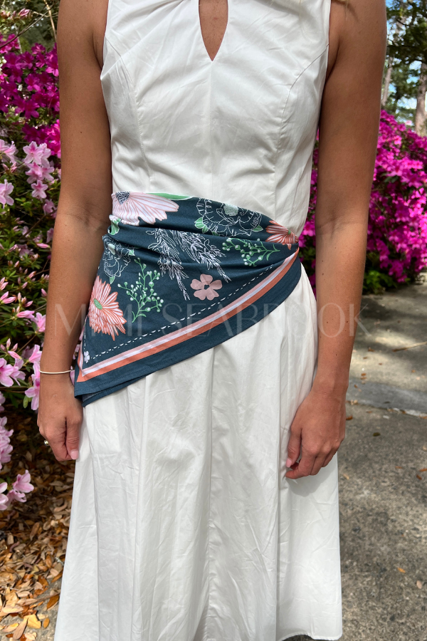 Nalani scarf Calendula Blossom Bandana