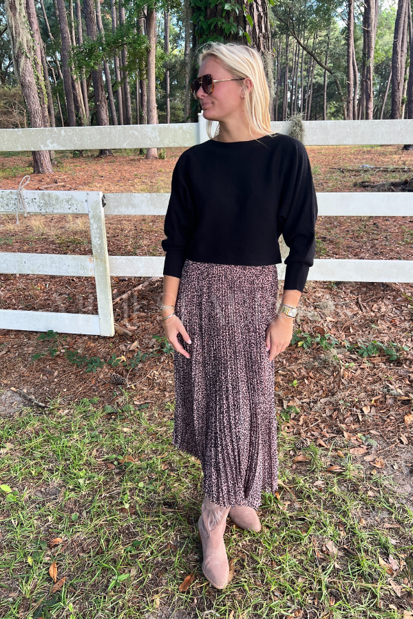 Natal sweater, black