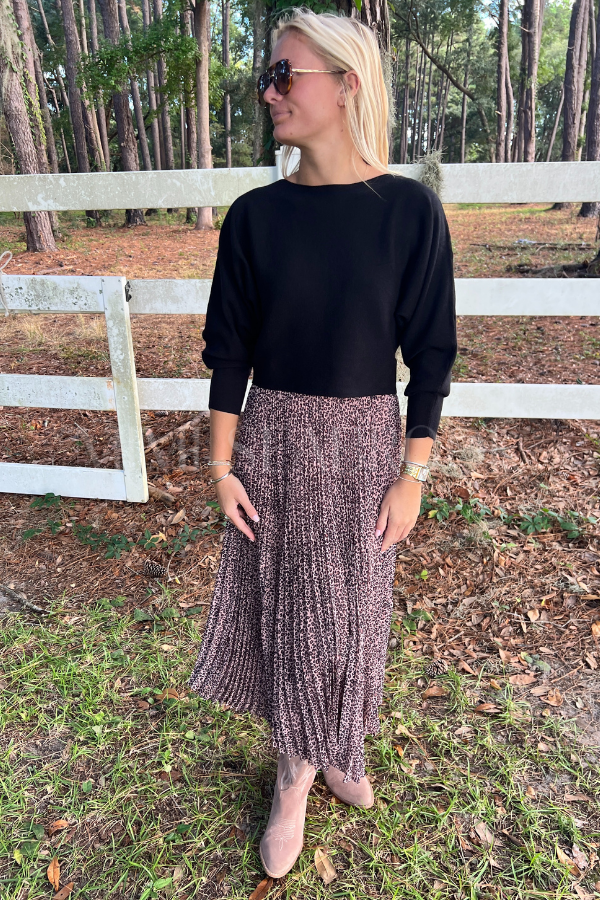 Natal sweater, black