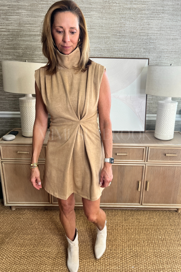 Naylor dress, camel