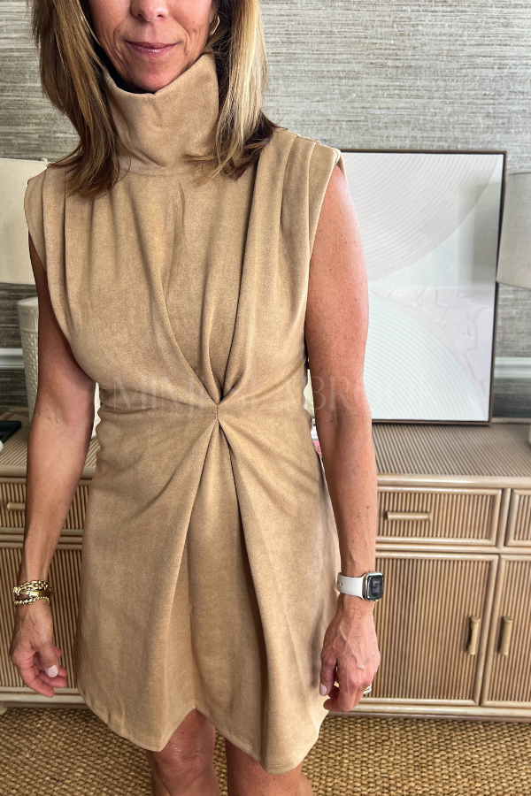 Naylor dress, camel