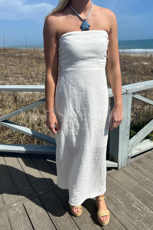 Neill dress, white