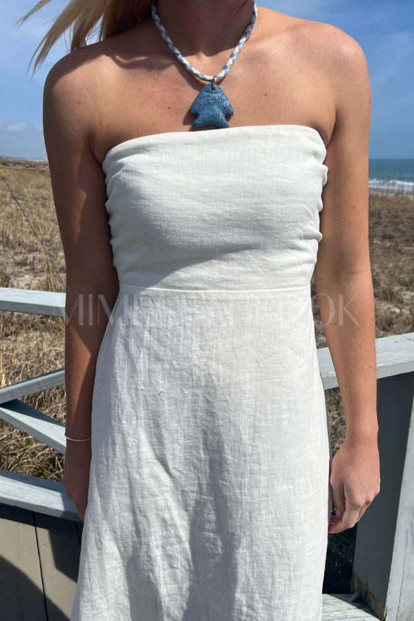 Neill dress, white