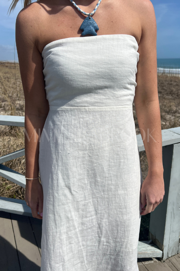 Neill dress, white
