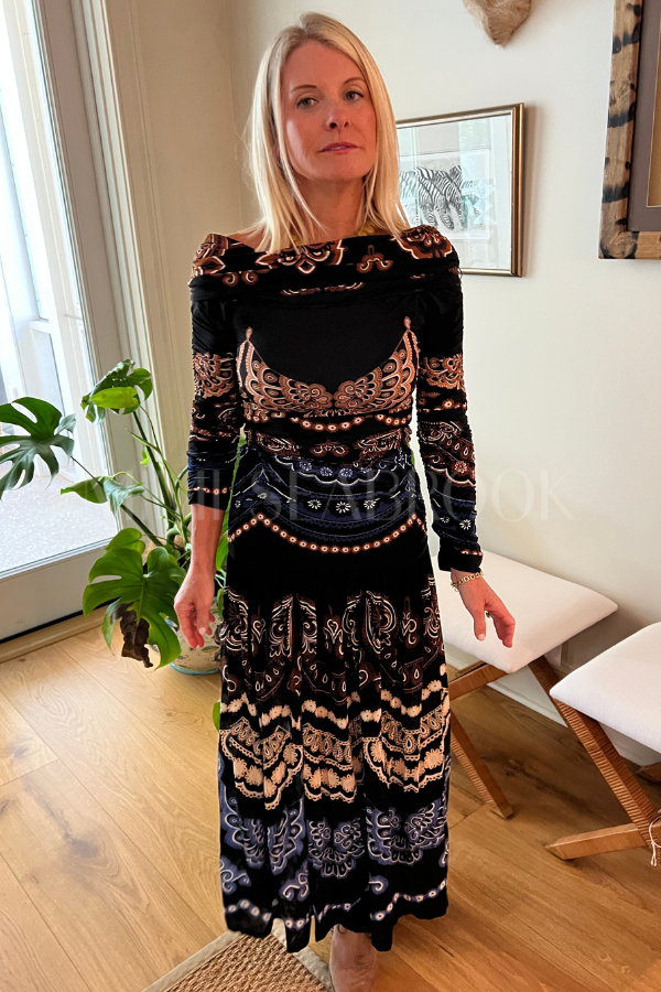 Nicole Strapless Maxi Dress by Farm Rio