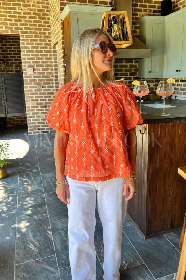 Northam top, orange