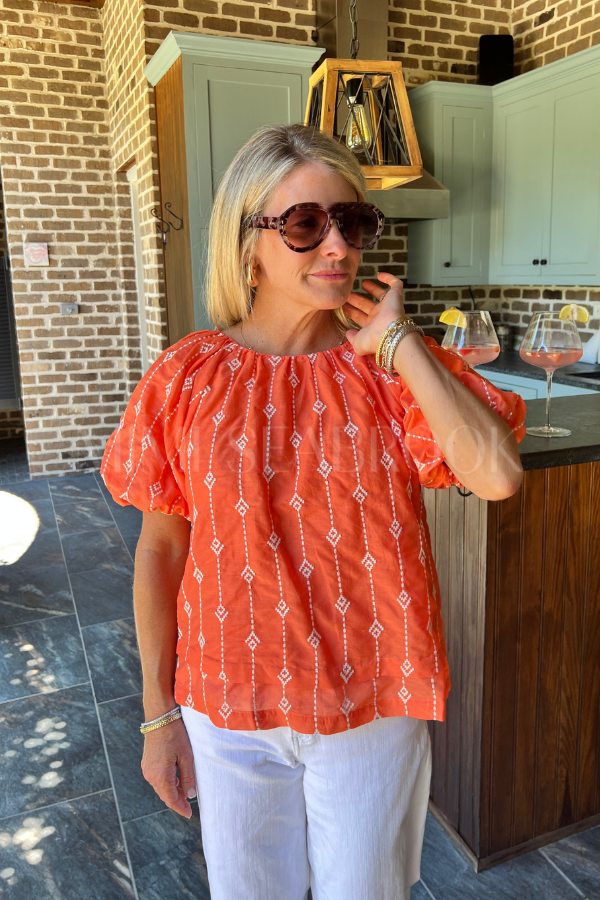Northam top, orange