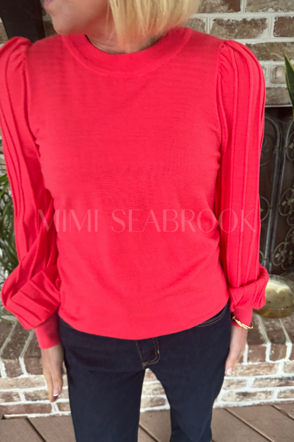 Oliver sweater, salmon