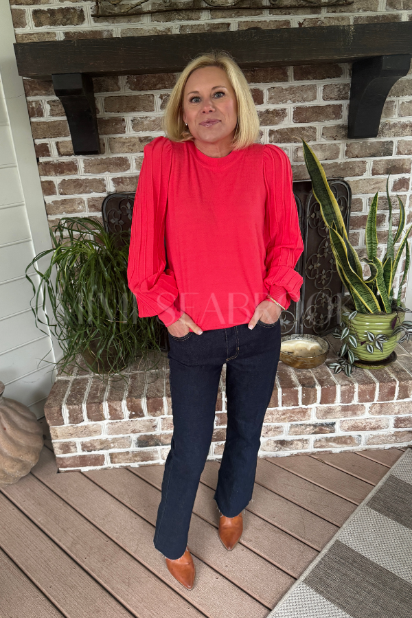 Oliver sweater, salmon