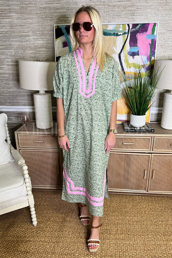 Orchard dress, green