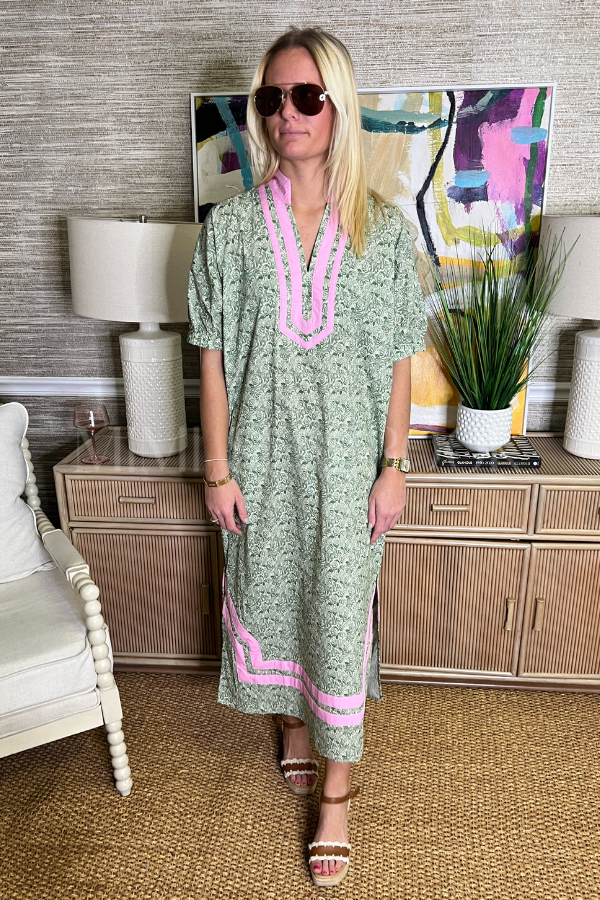 Orchard dress, green