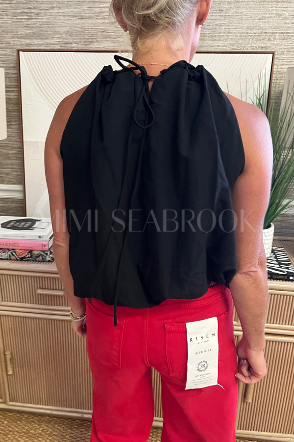 Oriana top, black