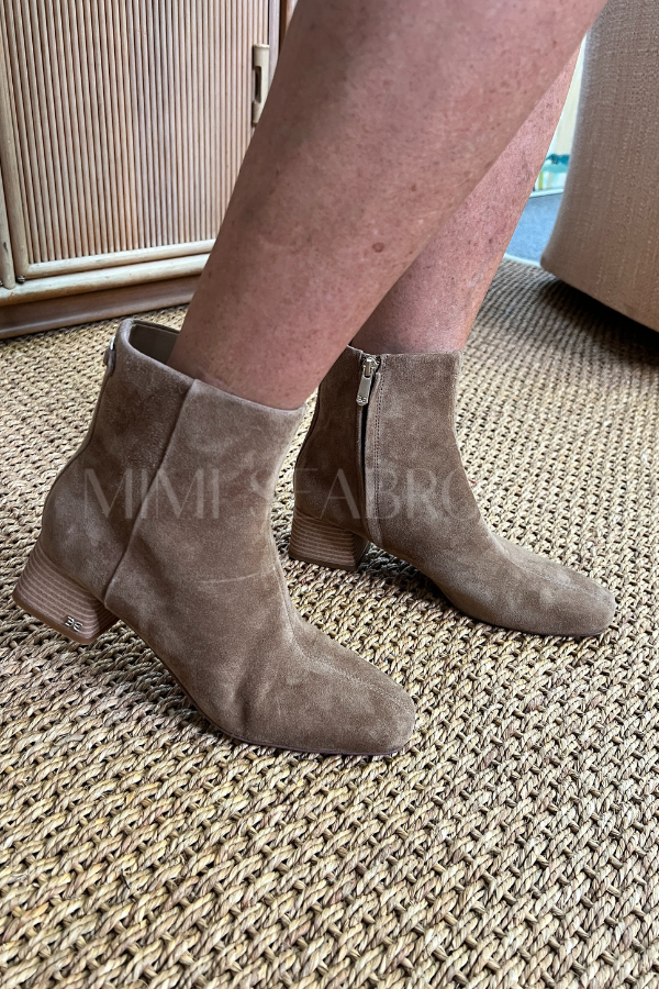Paige Ankle Boots, almond by Sam Edelman
