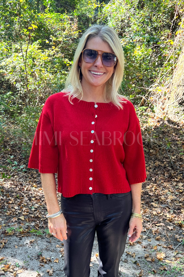 Paramount sweater, red