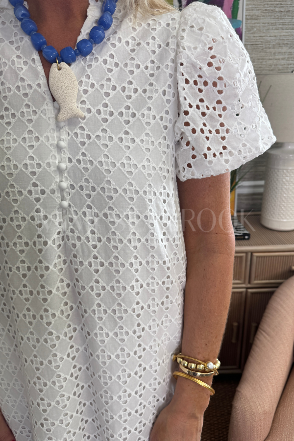 Parish dress, off white