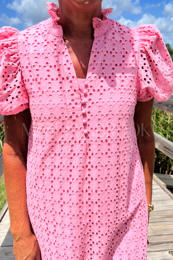 Parish dress, pink