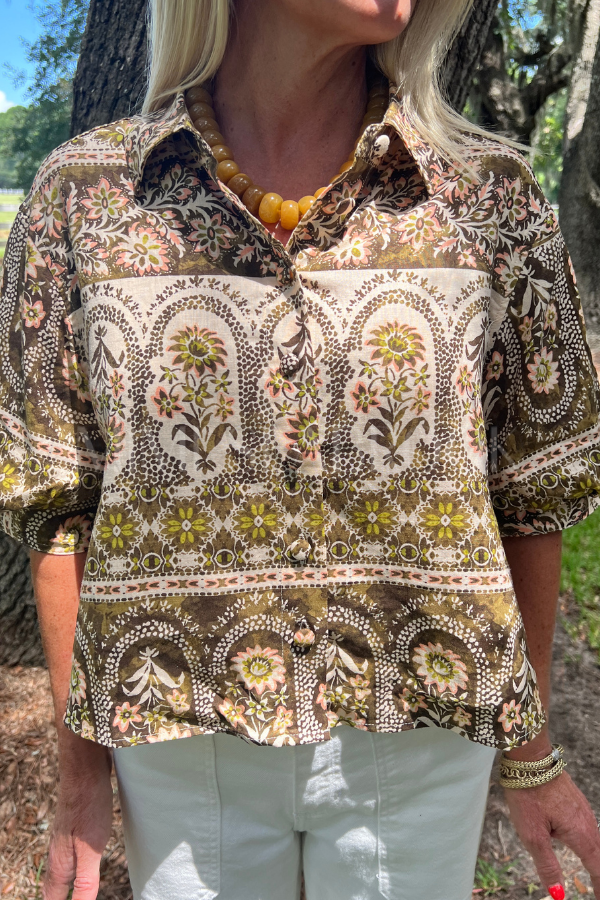 Parkman top, olive