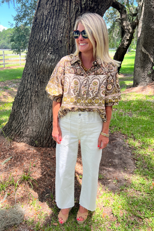 Parkman top, olive