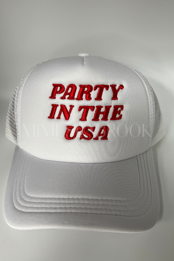 Party in the USA Trucker Hat