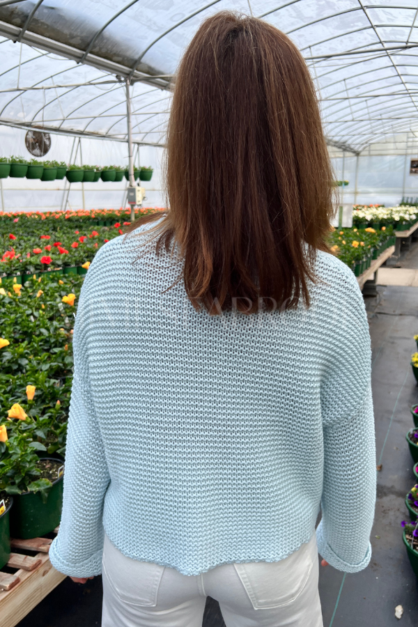Paulina sweater, powder blue