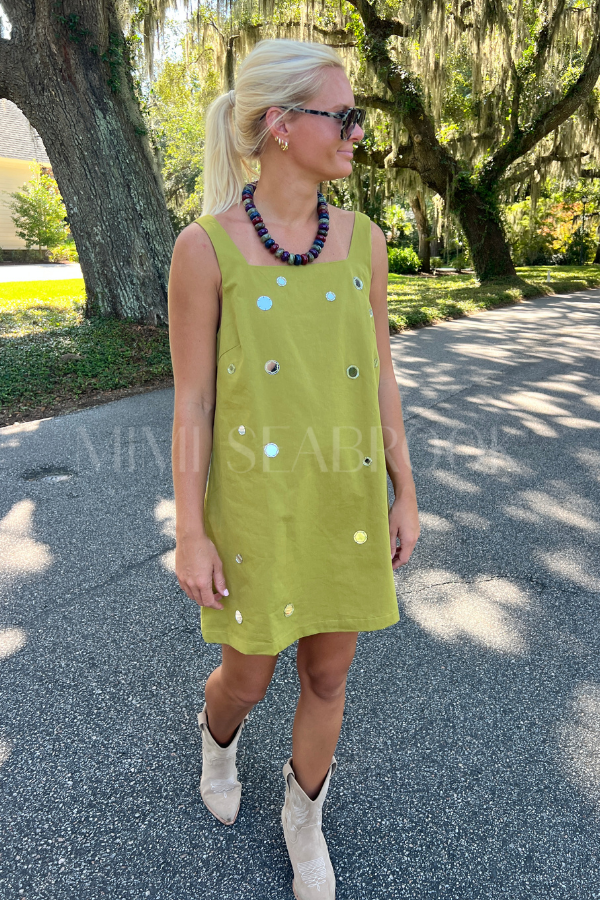 Pearson dress, olive