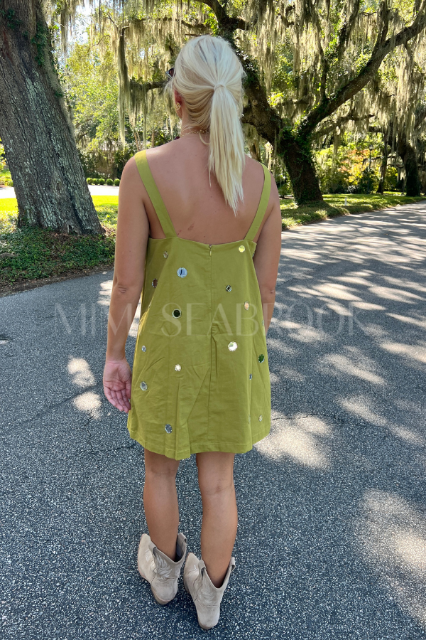 Pearson dress, olive