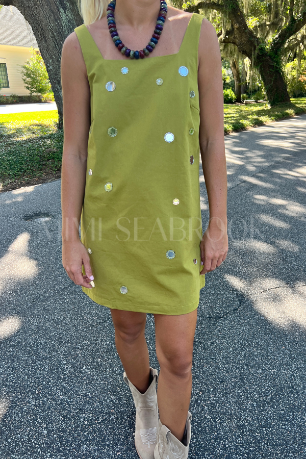Pearson dress, olive