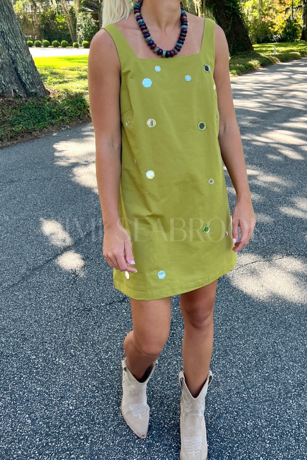 Pearson dress, olive