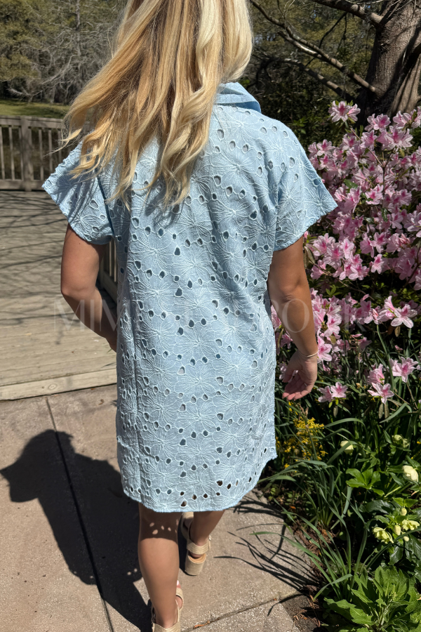 Perla dress, blue