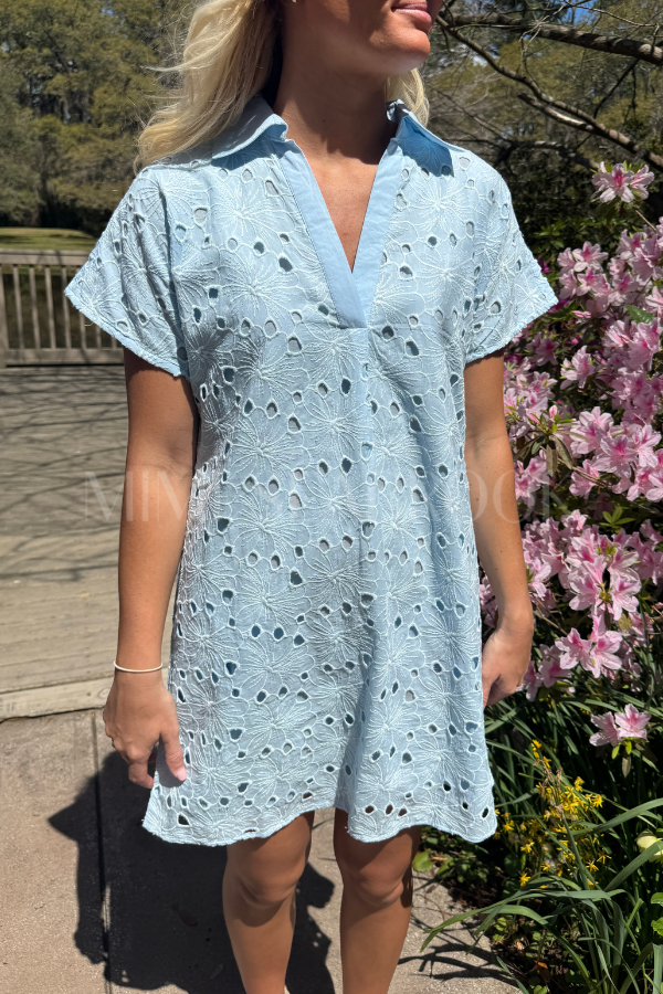 Perla dress, blue