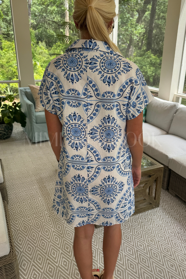 Perla dress, white