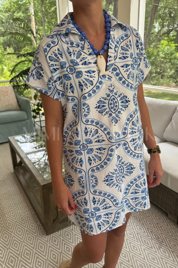 Perla dress, white