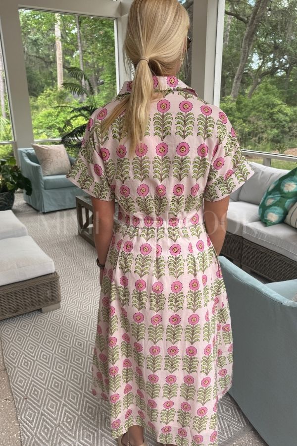 Peterson dress, pink