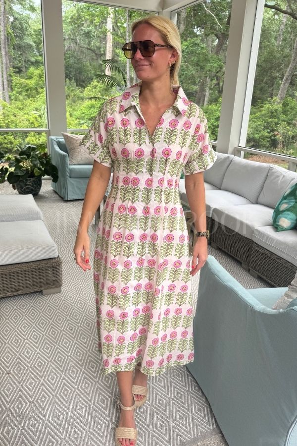 Peterson dress, pink