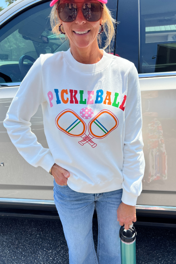 Pickleball sweatshirt top