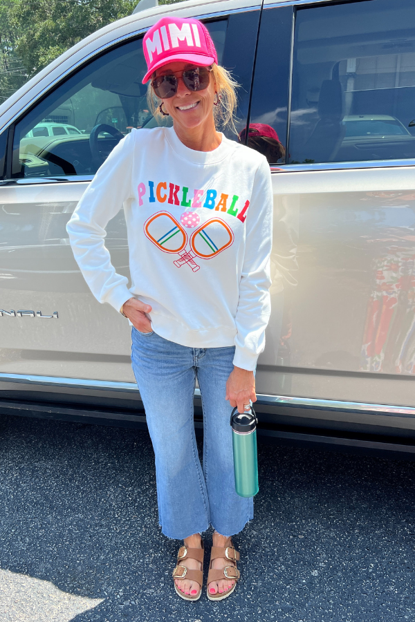 Pickleball sweatshirt top