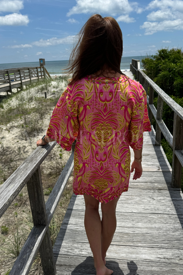 Pineapple Tapestry Mini Dress by Farm Rio
