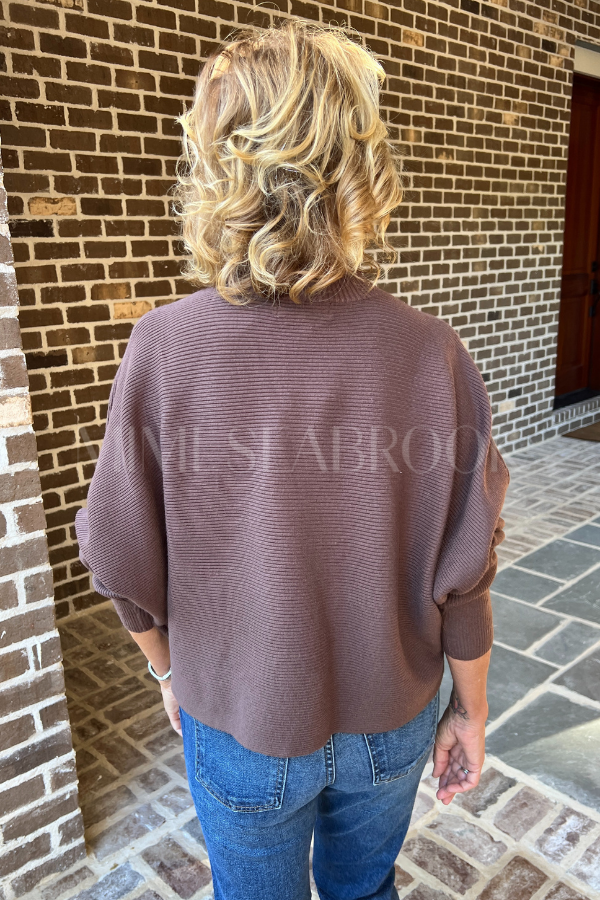 Raina sweater, espresso