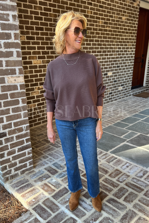 Raina sweater, espresso