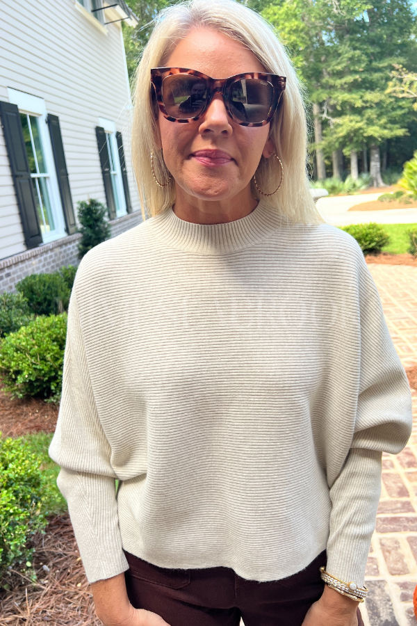 Raina sweater, oatmeal