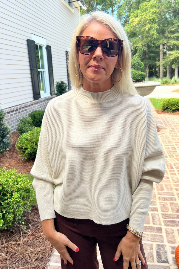 Raina sweater, oatmeal