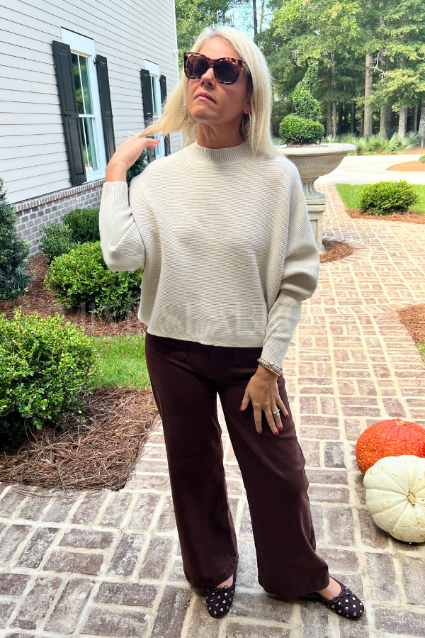 Raina sweater, oatmeal