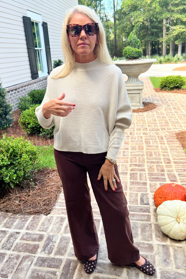 Raina sweater, oatmeal