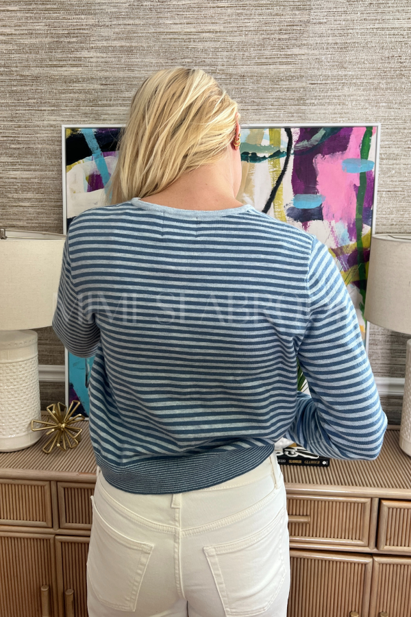 Randel sweater, blue/navy