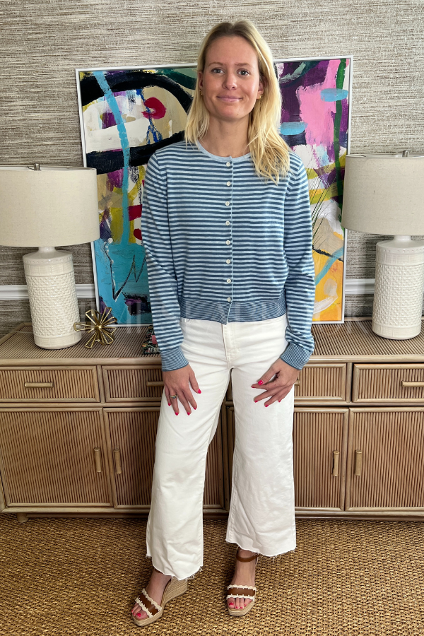 Randel sweater, blue/navy