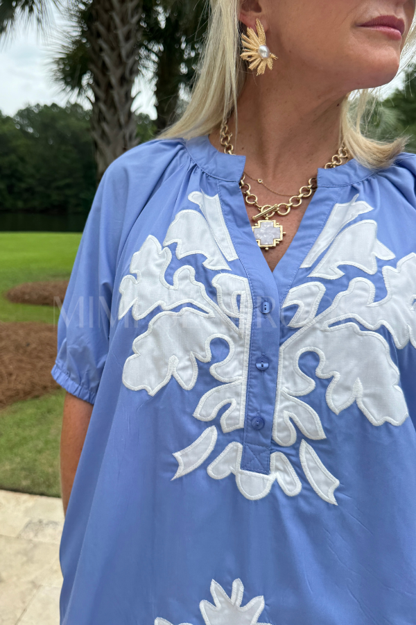 Rayna dress, blue